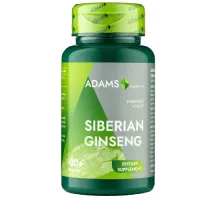 Ginseng Siberian 1000mg, 30cps, Adams Supplements