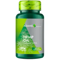 Ulei de Canepa 1000mg 30cps, Adams
