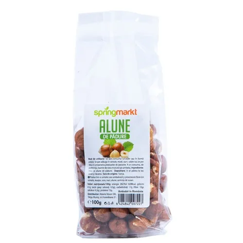 Alune de padure, 100g, springmarkt