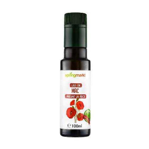 Ulei de Mac presat la rece, 100ml, Springmarkt