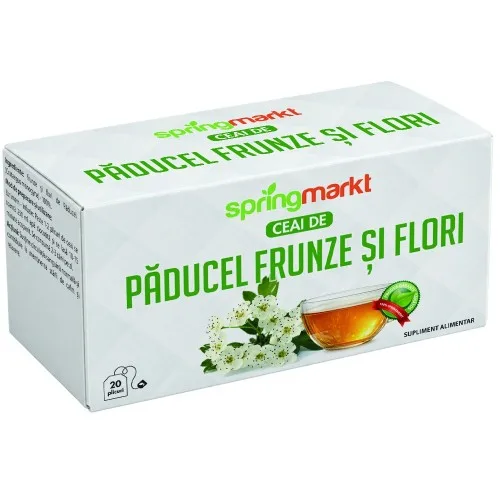 Ceai Paducel Frunze si Flori 20 plicuri