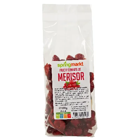 Fructe confiate de Merisor 100gr