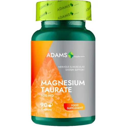 Magneziu Taurate, 90cps, Adams Supplements