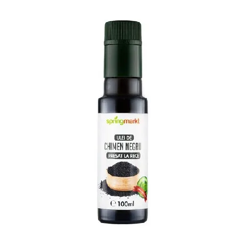 Ulei de Chimen Negru, presat la rece, 100ml, Springmarkt