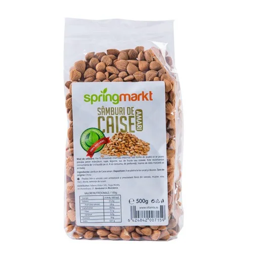 Samburi de caise amari, 500g, springmarkt