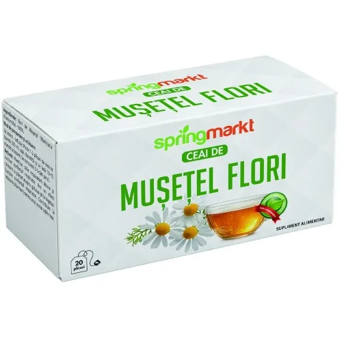 Ceai Musetel Flori 20 plicuri