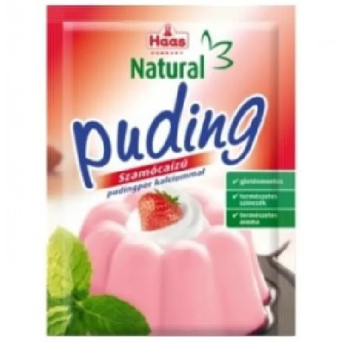 Praf de Budinca cu Gust De capsuni 40 gr Haas