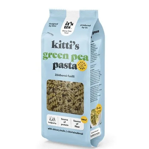 Fusilli din Mazare Verde fara Gluten 200gr It`s Us