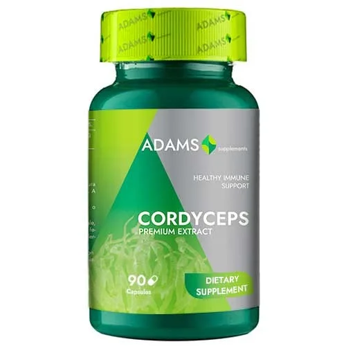 Cordyceps (Ciuperca Tibetana), 90cps, Adams Supplements